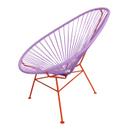 Chaise Acapulco Chair Classic, Jacaranda - Orange / violet