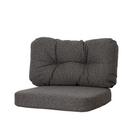 Coussin pour chaise lounge Ocean, Ocean Lounge Chair large, Tissé - Gris foncé