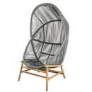 Fauteuil Hive, Weave small - Vert poussiéreux, Teak