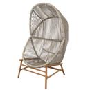 Fauteuil Hive, Weave small - Sable, Teak