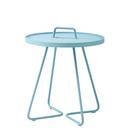 Table d'appoint On-the-move, Petit - H 54 cm x Ø 44 cm, Aqua