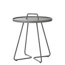 Table d'appoint On-the-move, Petit - H 54 cm x Ø 44 cm, Gris clair