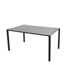 Table Pure, 150 cm x 90 cm, Gris béton, Gris lave