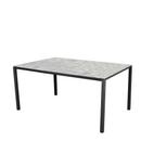 Table Pure, 150 cm x 90 cm, Multi-couleurs, Gris lave