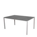 Table Pure, 150 cm x 90 cm, Noir fossile, Sable