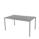 Table Pure, 150 cm x 90 cm, Basalt, Taupe