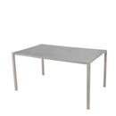 Table Pure, 150 cm x 90 cm, Gris béton, Taupe