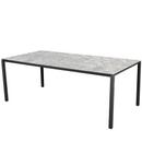 Table Pure, 200 cm x 100 cm, Multi-couleurs, Gris lave