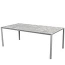 Table Pure, 200 cm x 100 cm, Multi-couleurs, Gris clair