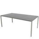 Table Pure, 200 cm x 100 cm, Basalt, Taupe