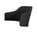 Coussin de dossier fauteuil Choice, Natté - Noir