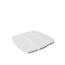 Coussin pour chaise Breeze, Coussin d'assise, Natté, Blanc