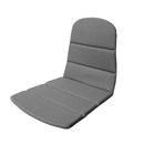 Coussin pour chaise Breeze, Coussin dossier/assise, Natté, Gris