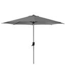 Parasol Sunshade, Silver, matt - Anthracite