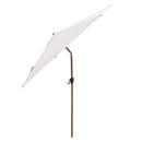 Parasol Sunshade, Wood look - Dusty white