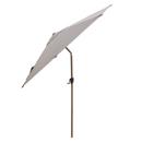 Parasol Sunshade, Wood look - Taupe