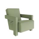 Fauteuil Utrecht, Look, Menthe, Couture au point de croix noir