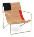 Lounge Chair Desert, Cashmere / block
