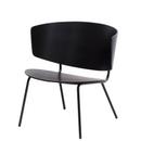Herman Lounge Chair, Noir