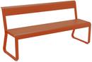 Banc à dossier Bellevie, Orange confite