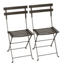 Chaise pliante Bistro - lot de 2, Tonka