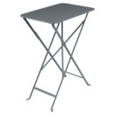 Table pliante Bistro , H 74 x L 57 x P 37 cm, Gris orage