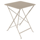 Table pliante Bistro , H 74 x L 57 x P 57 cm, Muscade