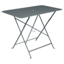 Table pliante Bistro , H 74 x L 97 x P 57 cm, Gris orage