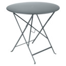 Table pliante Bistro ronde, H 74 x Ø 77 cm, Gris orage