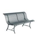 Banc Louisiane, 150 cm, Gris orage