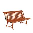 Banc Louisiane, 150 cm, Orange confite