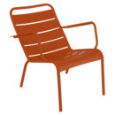 Fauteuil bas Luxembourg , Orange confite