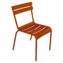 Chaise Luxembourg , Orange confite