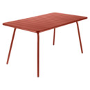 Table de Jardin Luxembourg , 143 x 80 cm, Ocre rouge