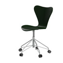 Série 7 Chaise de bureau pivotante 3117 / 3217 New Colours, Sans accotoirs, Laqué, Evergreen, Nine grey