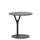 Table d'appoint Wishbone, 45 cm, Noir mat