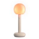 Lampe portable Fire, Blanc sable