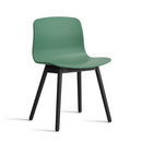 Chaise About A Chair AAC 12, Teal green 2.0, Chêne laqué noir