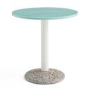 Table Ceramic , Light mint ceramic, Ø 70 cm