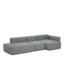 Mags Soft Sofa Combinaison 4, Accotoir à droite, Hallingdal - noir/blanc
