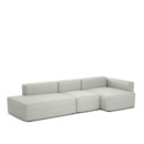Mags Soft Sofa Combinaison 4, Accotoir à droite, Hallingdal - blanc/gris
