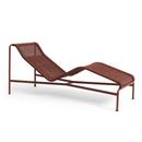 Chaise Longue Palissade Cord, Rouge oxyde