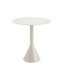 Table Palissade Cone , Ø 70 x H 74 , Blanc crème