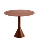 Table Palissade Cone , Ø 90 x H 74, Rouge oxyde