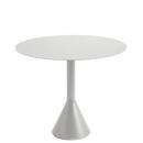 Table Palissade Cone , Ø 90 x H 74, Gris ciel