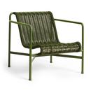 Fauteuil bas lounge Palissade Cord, Olive