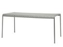 Table Palissade, Gris clair, L 170 x l 90 cm