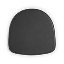 Coussin d'assise About A Chair , Pour AAC avec accoudoirs, Cuir Scozia, noir