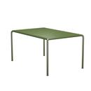 Table Avanti, 98 x 153 cm, Vert olive, Aluminium