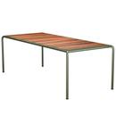 Table Avanti, 98 x 222 cm, Vert olive, Cendre thermo